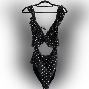 Polka Dot One Piece Swim